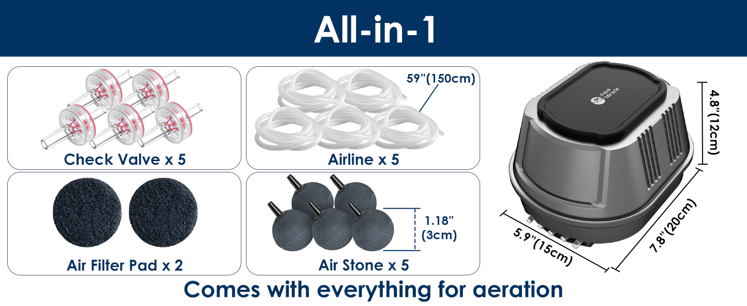 air pump fish tank aquarium pump air