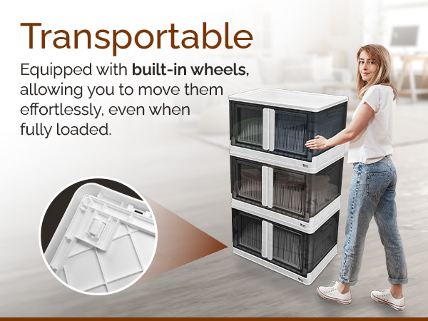 19 gallon collapsible bins