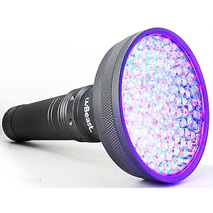 uvBeast V2 Black Light UV Flashlight