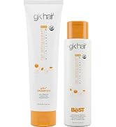 GK HAIR – Smoothing Keratin Treatment &amp; pH Clarifying Shampoo Set 3.4 Oz – Frizz Control &amp; Shine ...