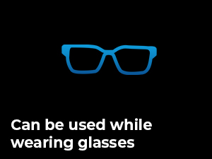 Kiiroo VR Headset, Glasses-Friendly, iPhone, Android &amp; Windows, 5.5"-7.2", Fixed Focus, 360 Video