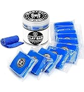 Wontolf 10 Pack Clay Bars Auto Detailing Premium Grade Magic Clay Bar Kit Car Detailing Kit with ...