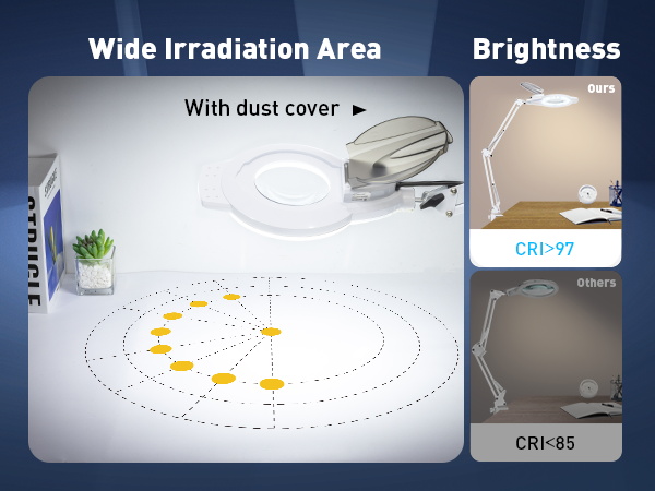 desktop magnifying glass with light craft magnifying glass with light led magnifying lamp
