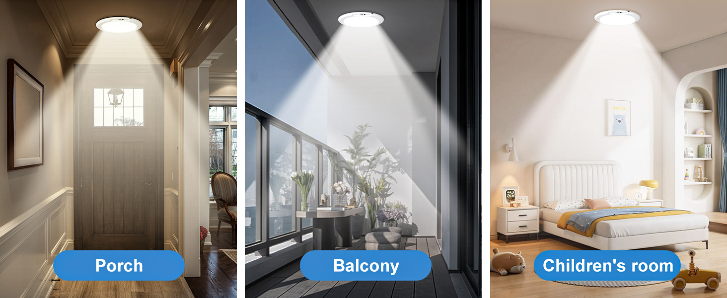 recahrgeable ceiling light 