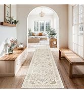 Madane Runner Rugs for Hallway 2x10 Long Washable Non-Slip Hallway Runner Rug Low-Pile Stair Kitc...