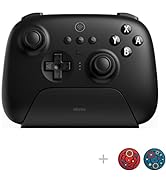 8Bitdo Ultimate Bluetooth Controller with Charging Dock, 2.4g Wireless Pro Gamepad with Back Butt...