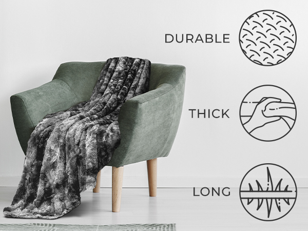 fluffy blanket couch blanket everlasting comfort faux fur throw blanket fuzzy blankets for women