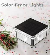 Solar Fence Light