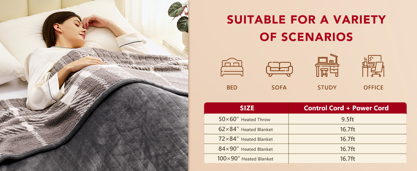 Electric Blanket Heated Blanket