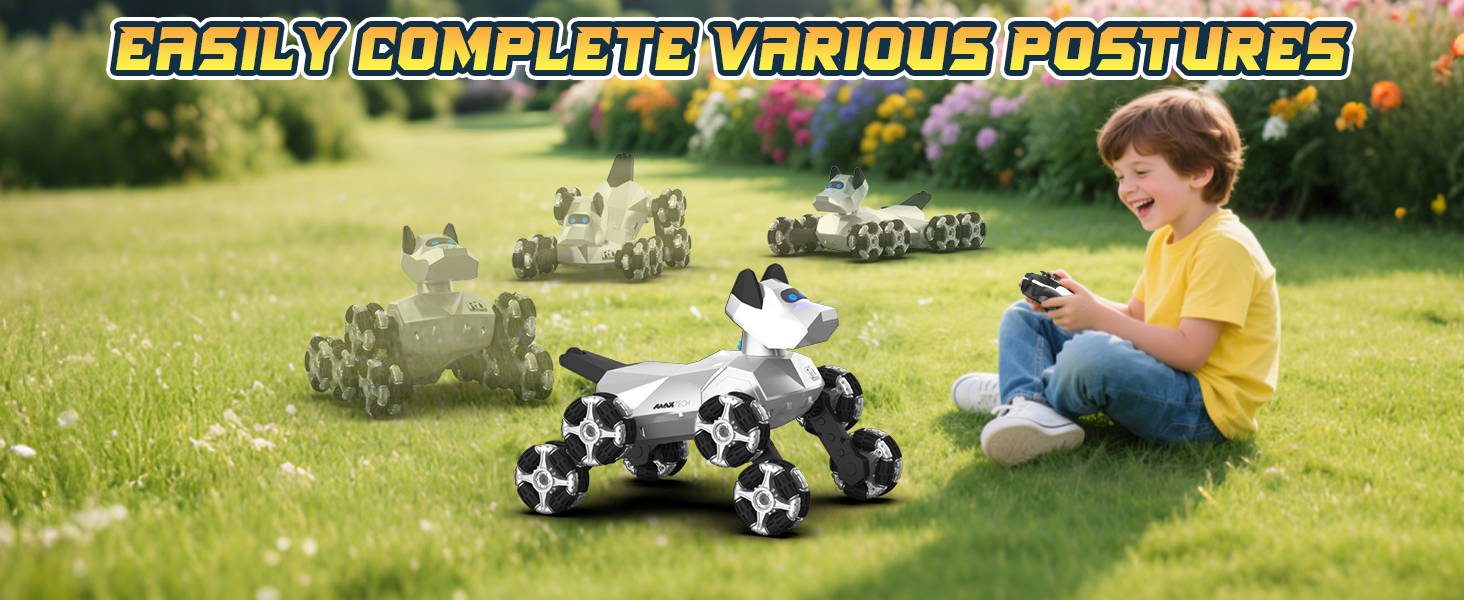 coolest 12 year old boy gifts smart robot dog for adults remote control toys for dogs