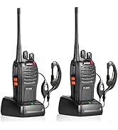 pxton walkie talkies, 666S walkie talkies for Adults Long Range Rechargeable with Headphones and ...