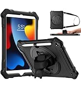 ZtotopCases for iPad 9th/ 8th/ 7th Generation 10.2 inch, Shockproof Full Body Protective Cover wi...