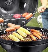 HaSteeL 22 Inch Charcoal Grill, 2 Layer Grilling Racks Heavy Duty Kettle Outdoor BBQ Grill, Large...