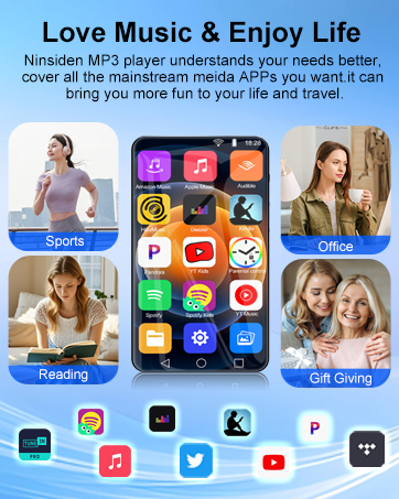 Mutifunctional MP3 player with Spotify