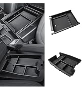 HGWEI Center Console Organizer Tray Compatible with 2019-2026 Chevy Silverado/GMC Sierra 1500 &amp; 2...