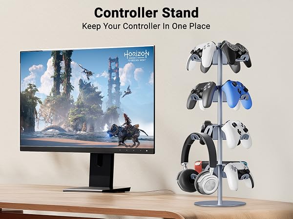 Gaming Controller Headset Holder for Gaming Accessories