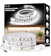 Hardwired Under Cabinet Lighting for Kitchen,24inch 6000K White Wired Undercounter Waterproof Led...