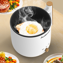 Audecook electric pot with steamer
