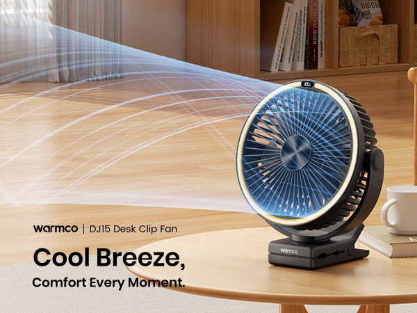 Powerful cool breeze for ultimate comfort in any home setting.