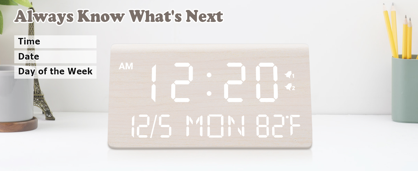 digital alarm clock