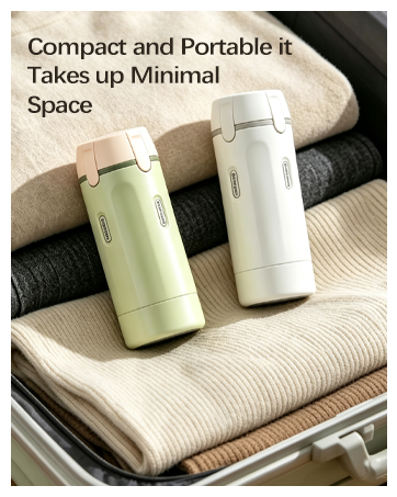 4-in-1 Travel Dispenser Bottle