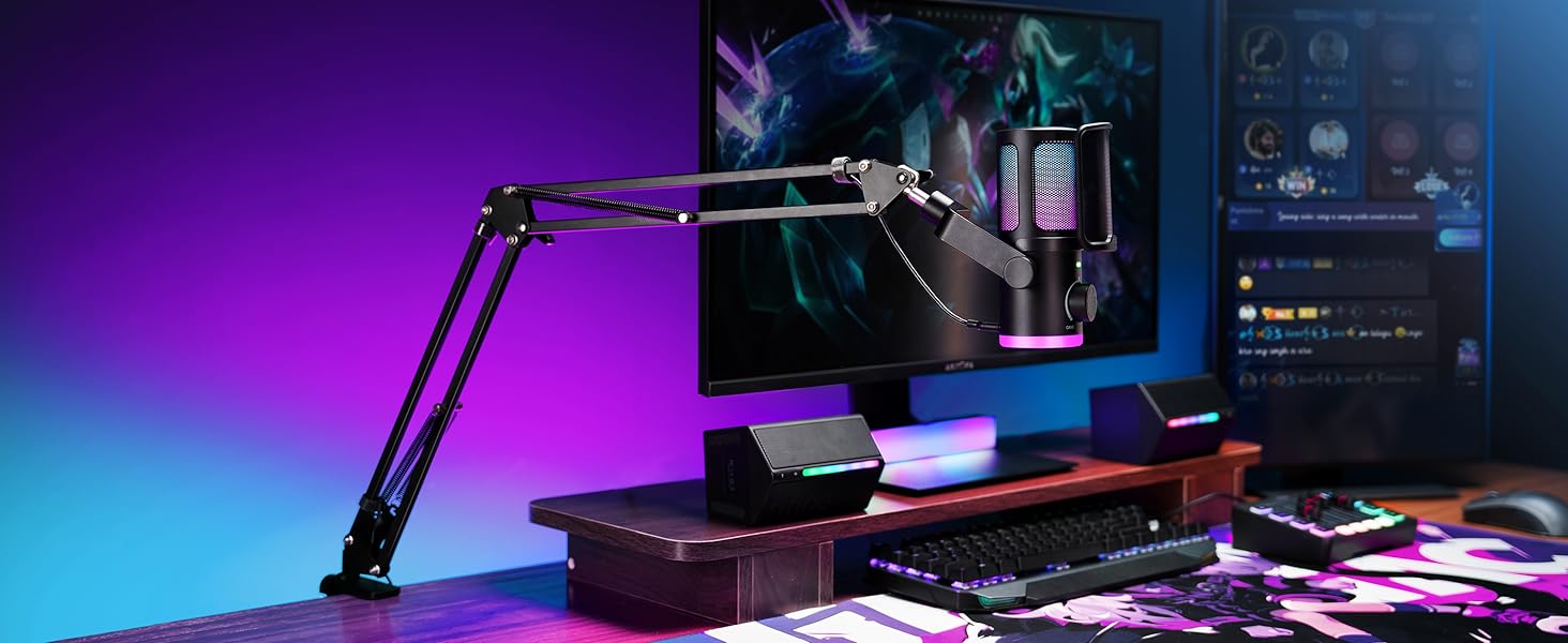 usb gaming microphone kit