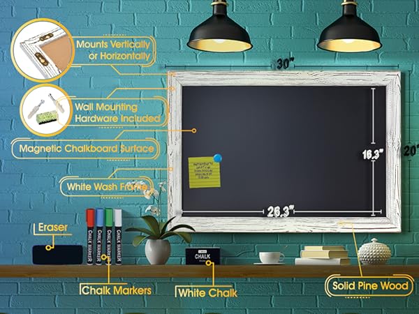 Magnetic Chalkboard