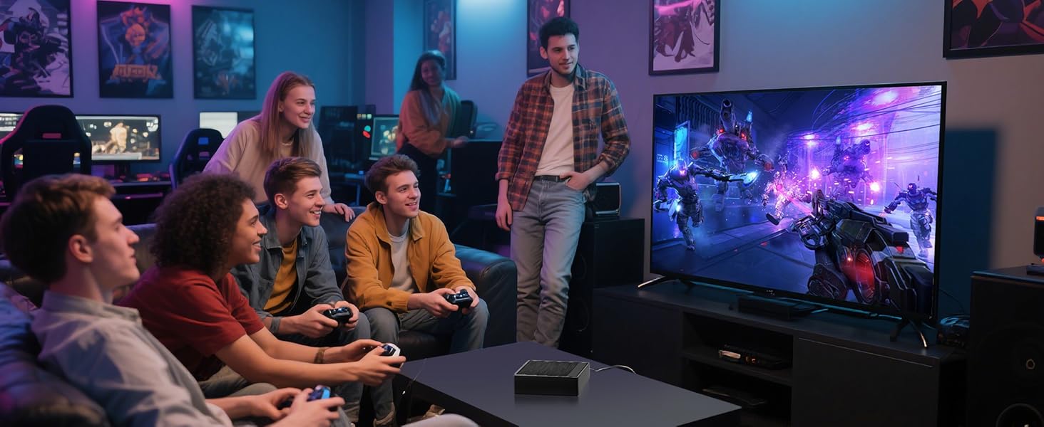 Mini TV Box for game play