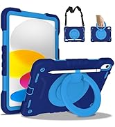 iPad 10th Generation Case 2022 iPad 10.9 inch Case, iPad 10 Case Shockproof Rugged Protective iPa...