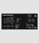 ARCTIC Mousepad Liquid Freezer III - XXL Mouse pad 900 x 400 x 3 mm, Water-Repellent Surface, Non...