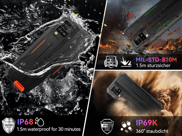 waterproof rugged smartphone