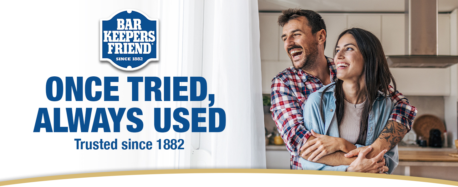 Bar Keepers friend Once tried always used trusted since 1882