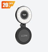 ULANZI LM19 Magnetic Selfie Light, LED Phone Ring Light for iPhone MagSafe, CRI95+ 2500K-8500K Po...