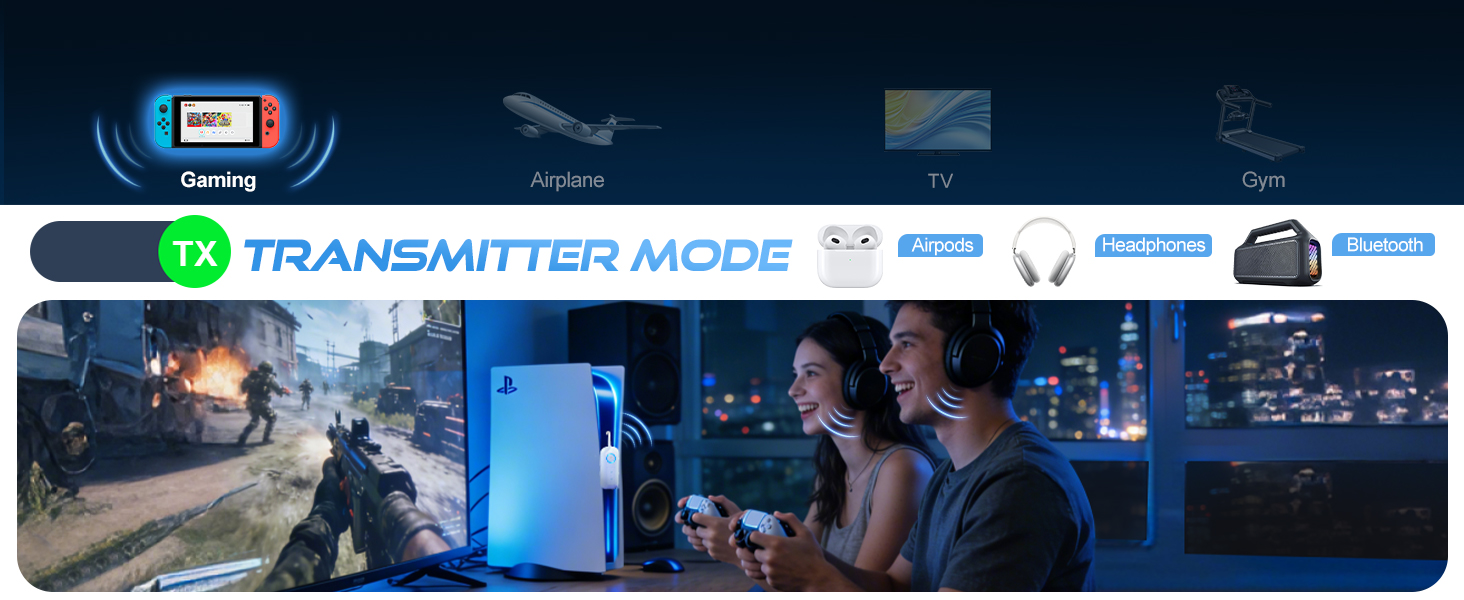 Bluetooth Transmitter for TV