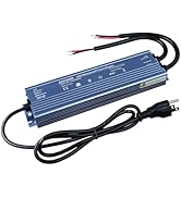 TOPAI LED Driver 24V 500W Outdoor IP67 Waterproof Power Supply, Transformer Adapter AC100V-130V t...