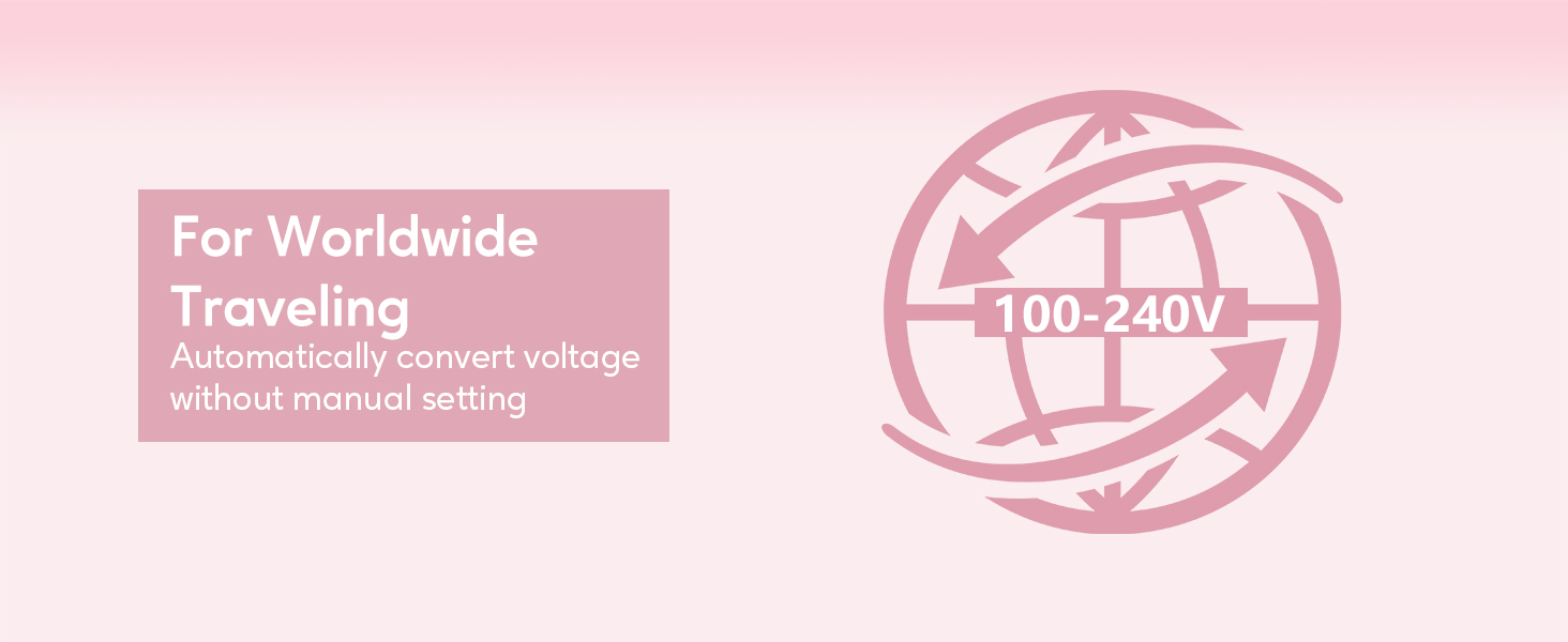 dual voltage curling iron travel size