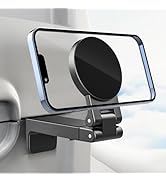 Magnetic Airplane Phone Holder, Universal Travel Phone Mount with Magnetic Ring, 360° Rotatable &amp;...