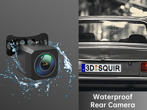 dashcam front and rear camera