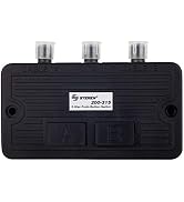 Network Switch - Coax Splitter 2 Way - Antenna Splitter - Manual Transfer Switch - Coax Cable Spl...