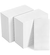 [Pack of 480] FOCUSLINE Disposable Bathroom Napkins, Linen-Feel Paper Guest Towels, Soft and Abso...