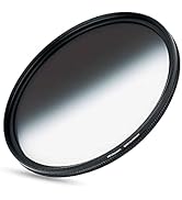 PROfezzion 55mm Soft Circular Gradual ND Filter, ND2-ND16 Grad Neutral Density Filter for Sony A7...