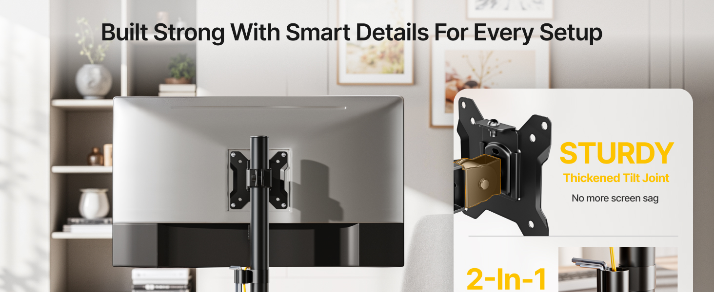 single monitor stand