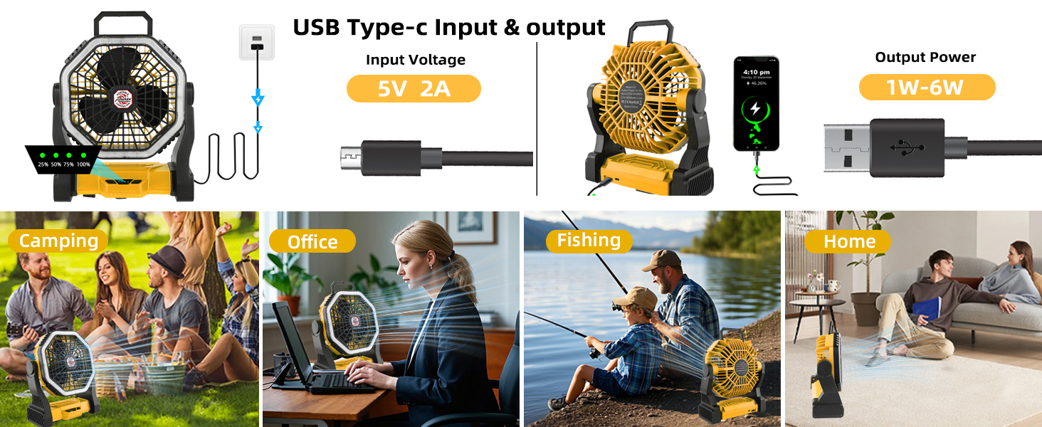 travel fans portable