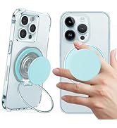 AUROX Magnetic Phone Grip for Magsafe Phone Grips [Comfortable Grip], Expandable Collapsible Phon...