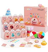 Air Dry Clay Kit - Cake Themed, Modeling Clay for Kids, DIY Model Magic Clay with Sculpting Tools...