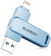 MFi Certified 256GB Flash Drive for iPhone Photo Stick, USB Memory Stick iPhone Flash Drive for P...