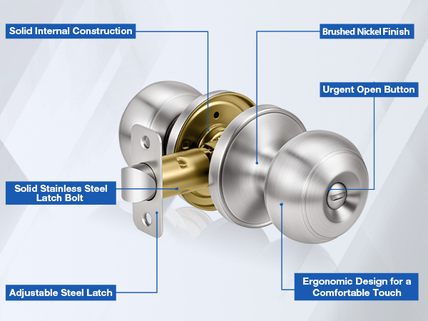 door knobs with lock