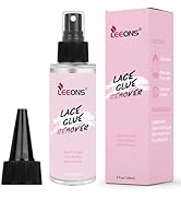 4OZ/120ml Lace Wig, Hair Extensions &amp; Adhesive Tape Remover Spray - Fast-Acting, Gentle, Non-Grea...