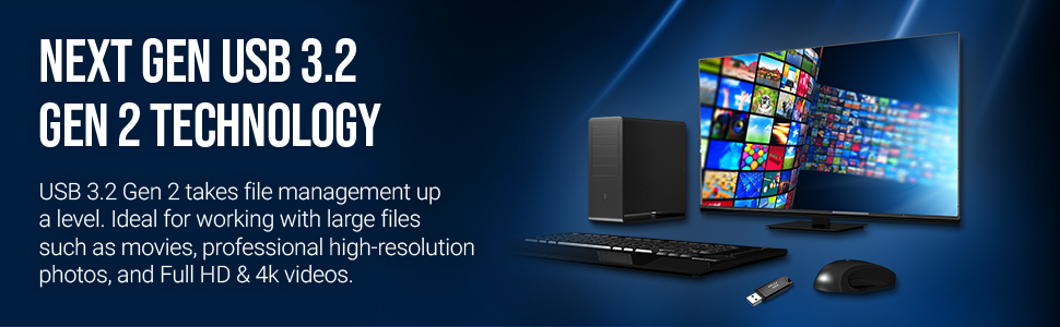 PNY PRO Elite V3 USB 3.2 Gen 2 256GB Type A Flash Drive - Next Gen USB 3.2 Gen 2 Technology