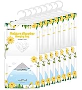 CANAGER Hanging Moisture Absorber Packets-Fresh Scent, Hanging Damp Bags for Closet,Bedroom and K...